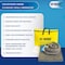 Stardust Spill Products Spill Kit, 6 Gallon Volume Absorbed Per KIt, Chemicals/Hazardous Materials, 24 Components, Yellow D715 - alternate 2