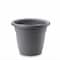 Crescent Garden Emma 25" Classic Round Plant Pot, Charcoal, 6PK AZ142593C - alternate 1
