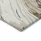 Homeroots 9' X 12' Ivory Beige And Brown Abstract Washable Indoor Outdoor Area Rug 600238 - alternate 2