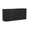Manhattan Comfort Clifford Dresser in Black (6-Drawer) DR1834-2 - alternate 3