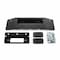 Warn Winch Mount For 4000 to 4500 Pound Winches; Fixed Mount; Powder Coated; Black 101260 - alternate 2