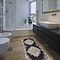 World Rug Gallery Distressed Medallion Cushioned Anti Fatigue Standing Kitchen Mat 18 ft x 47 ft Black WR17BLACK18X47 - alternate 3