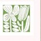 Homeroots Set Of Three Green Modern Garden Gold Framed Wall Art, 3PK 715179 - alternate 2