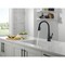 Delta Lenta: Touch2O Technology Kitchen Faucet with Touchless Technology 19802TLZ-BL-DST - alternate 2