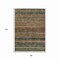 Homeroots 8' X 10' Brown And Gray Striped Washable Indoor Outdoor Area Rug 615833 - alternate 3