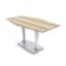 Skutchi Designs Hexagon Conference Table With Power Unit, 36 in W, 72 in L, Brown HAR-HEX.IR-36X72-DOU-K525-NA - alternate 1