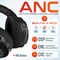 Delton Wireless Bluetooth Over-the-Ear Headphones, Active Noise Canceling Headset, Black M101 - alternate 2