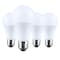 Satco 16.5 Watt LED A19 4000K CCT Medium Base Plastic 120 Volt, 4PK S14380 - alternate 1