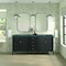 James Martin Vanities Myrrin 72'' D Vanity, Carbon Oak w/ Parisien Bleu Silestone Top w/FreePower Wireless Charger 485-V72-CBO-FPBL - alternate 2