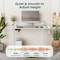 Simple Deluxe Electric Standing Desk, Adjustable Height Stand up Desk, 24x40 Inches Sit Stand up Desk with Cable 3A88TDESKP4024V3WHT - alternate 2