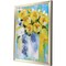 Homeroots Sunshine Yellow Silver Framed Print Wall Art 525965 - alternate 2