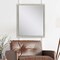 Homeroots 32" Silver Wood Accent Mirror 632765 - alternate 2