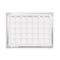 Flipside 18 x 24 Aluminum Framed Calendar Magnetic White Dry Erase Board 17302 - alternate 1