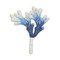 Homeroots 5" Blue And White Cast Iron Coral Wall Hook 612078 - alternate 3