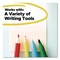 Post-It Transparent Notes, 2.88" x 2.88", Assorted Pastel Colors, 36 Sheets/Pad, 5PK 600-5PASTEL - alternate 3