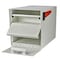 Mail Boss Locking Security Post-Mount Mailbox, Cream White, USPS Approved 805924 - alternate 3