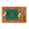 Picnic Time Family Of Brands NCAA Maryland Terrapins Football Field Icon Glass Top Cutting Board & Knife Set 910-00-505-314-0 - alternate 1
