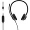 Cisco HEADSET 322 WIRED DUAL CARBON BLACK USB HSW322QCUSBC - alternate 1