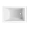 Kingston Brass 48" Acrylic Rectangular 3-Wall Alcove Tub, Right Hand Drain, Glossy White VTAP4836R22 - alternate 2