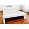 Homeroots White Solid Wood Full Bed Frame 546716 - alternate 1
