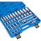 Neiko 0.375 in Drive CrV Steel SAE Socket Set with 90-Tooth Quick Release Ratchet, 35-Pieces 02511A - alternate 4