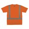 Ergodyne Hi-Vis Shirt, 3XL, Orange, Short Sleeve 21857 - alternate 3