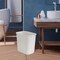 Acrimet Wastebasket, Deskside Bin, 6.75 Gallon/ 27 Quart/ 24 Liter (Plastic) (White Color), 4PK 577.5 - alternate 3