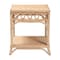 Bali & Pari Oxford Braided Natural Rattan End Table 259-14172-ZORO - alternate 2