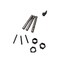 John Deere LEVER KIT, JOHN DEERE OEM ER350408 ER350408 - alternate 2