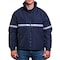 Game Workwear Men's Open bottom jacket, Heavyweight Taslan Nylon Shell, Full Zip to Top of Collar, Navy, S 9250 - alternate 2