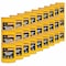Xpose Safety 1/4in x 600 ft Twisted Polypropylene Rope, Yellow, 36PK YPR14-600-36-X - alternate 1