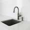 Blanco Empressa Bar Pull-Down Stream Only 1.5 GPM, Satin Dark Steel 443265 - alternate 2