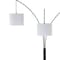 Jonathan Y Barrie 78.5" 3-Light Mid-Century Modern Head-Adjustable Iron LED Arc Floor Lamp, Oil Rubbed Bronze JYL3077A - alternate 2