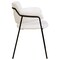 Leisuremod Axis Collection Modern Dining Chair in White AC22W - alternate 2