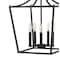 Jonathan Y Camden 16" 5-Light Iron Classic Midcentury Pendant Lantern, Oil Rubbed Bronze JYL7562A - alternate 2