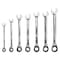 Performance Tool 7 pc. Metric Ratcheting Wrench Set, CR-V, 72 Tooth Gear System W1170 - alternate 1
