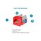 Monoprice Datacom Jack, Cat6, Punch Down, Red 5383 - alternate 2