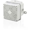 Federal Signal Horn, Horn, 12V DC, 24V DC, 99 dB, Polycarbonate, Gray, Surface Mount 450EWBX-024 - alternate 1