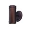 Homeroots Two Light Bronze Cylinder Wall Light 398840 - alternate 3