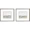 Homeroots Set Of Two Waterside Marsh Silver Framed Print Wall Art, 2PK 525920 - alternate 1