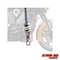 Extreme Max 5600.3204 Deluxe Motorcycle Wheel Chock / Tie-Down Kit 5600.3204 - alternate 3