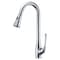 Anzzi Singer Single-Handle Pull-Down Kitchen Faucet, Polished Chrome KF-AZ041 - alternate 1