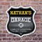 Signmission Nathan's Garage I Can Fix Everything But Stupid, 6 Inch X 6 Inch, Plastic Sign SHI-P-6-490-NATHAN - alternate 2