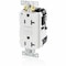 Leviton Lev-Lok GFCI 20A Ind Gr/PI White MGFN2-W - alternate 1