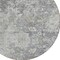 Homeroots 8' Gray Beige And Charcoal Round Oriental Washable Indoor Outdoor Area Rug 587442 - alternate 3