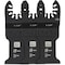 Do It Best 1-1/4'' High Carbon Steel Wood Cutting Oscillating Multi-Tool Blade, 3PK QJDIB-PTASET-022A - alternate 1