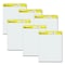 Post-It Vertical-Orientation Self-Stick Easel Pads, Quadrille Rule 1 sq/in, 25x30, White, 30 Sheets, 6PK 560 VAD 6PK - alternate 1