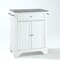 Crosley Lafayette Granite Top Portable Kitchen Island/Cart KF30023BWH - alternate 1