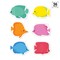 Creative Teaching Press Sea Friends, School of Fish, 3'', Designer Cut-Outs, 36-Piece Set, 3PK 11058 - alternate 2