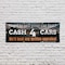 Signmission Cash 4 Cars, 36 Inch x 96 Inch, Vinyl Banner B-96-30506 - alternate 3